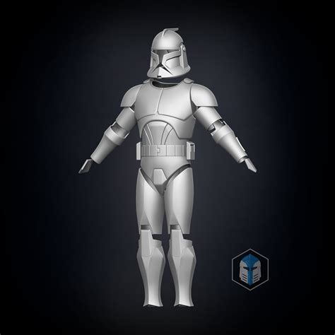 3d printed clone trooper armor|clone armor 3d print files.